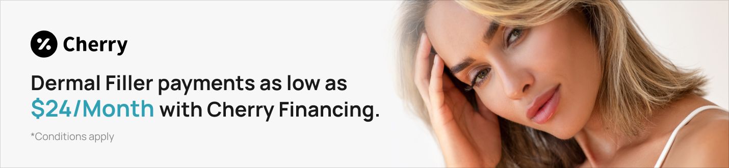 Dermal filler financing promotion with Cherry.