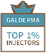 galderma top 1% injectors logo