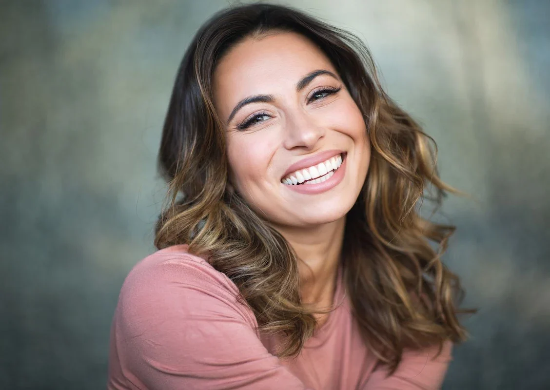 Woman with even, clear skin after Sylfirm X RF microneedling treatment