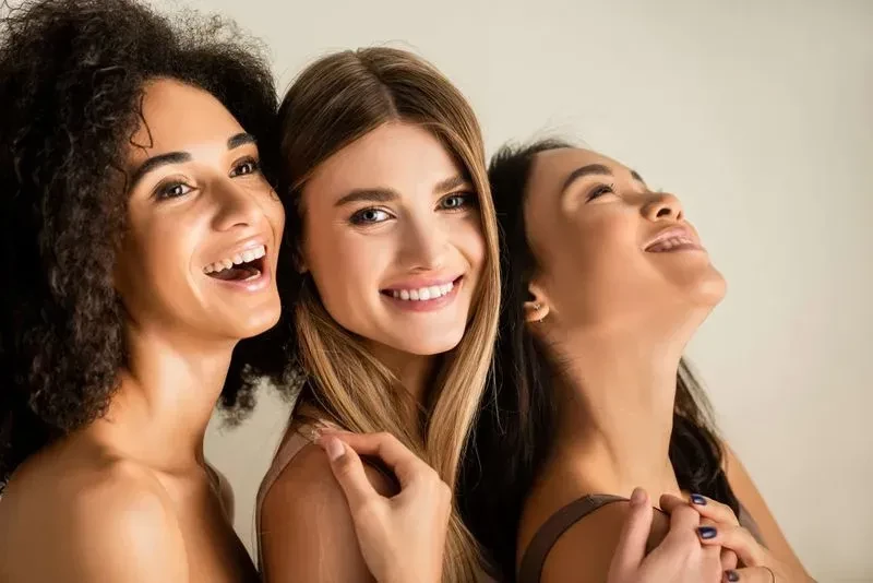 smiling women candidates for Fotona Pixel Laser treatment
