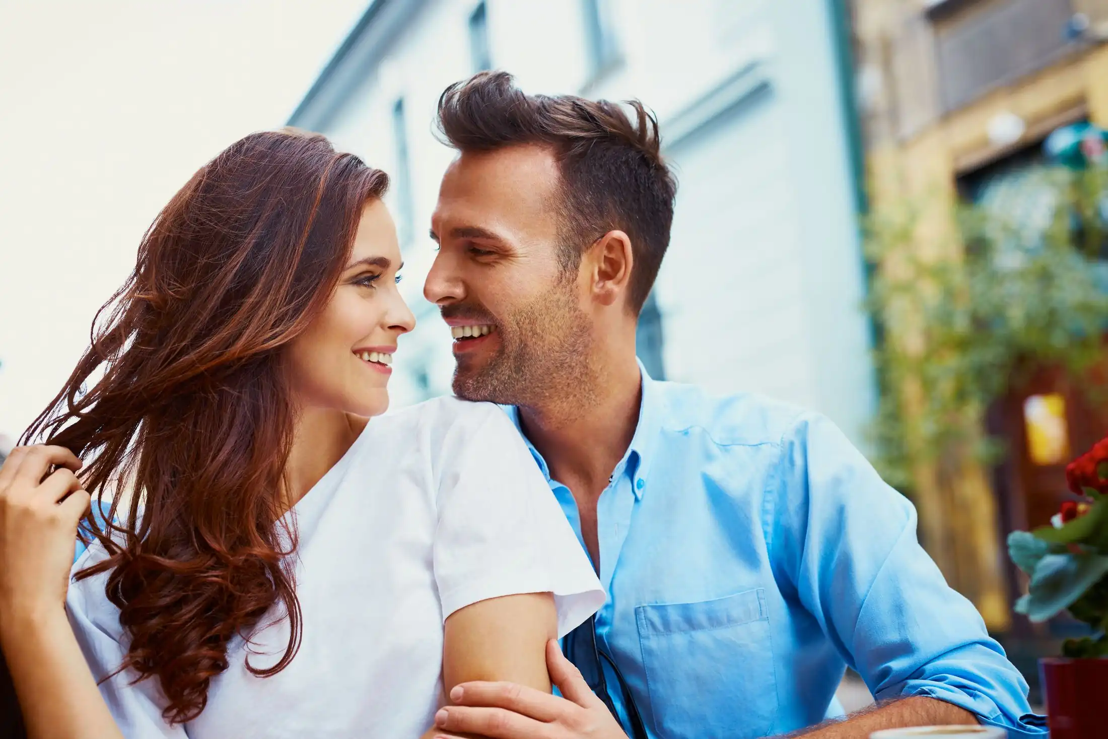 Happy couple. Advanced sexual wellness & self-care treatments