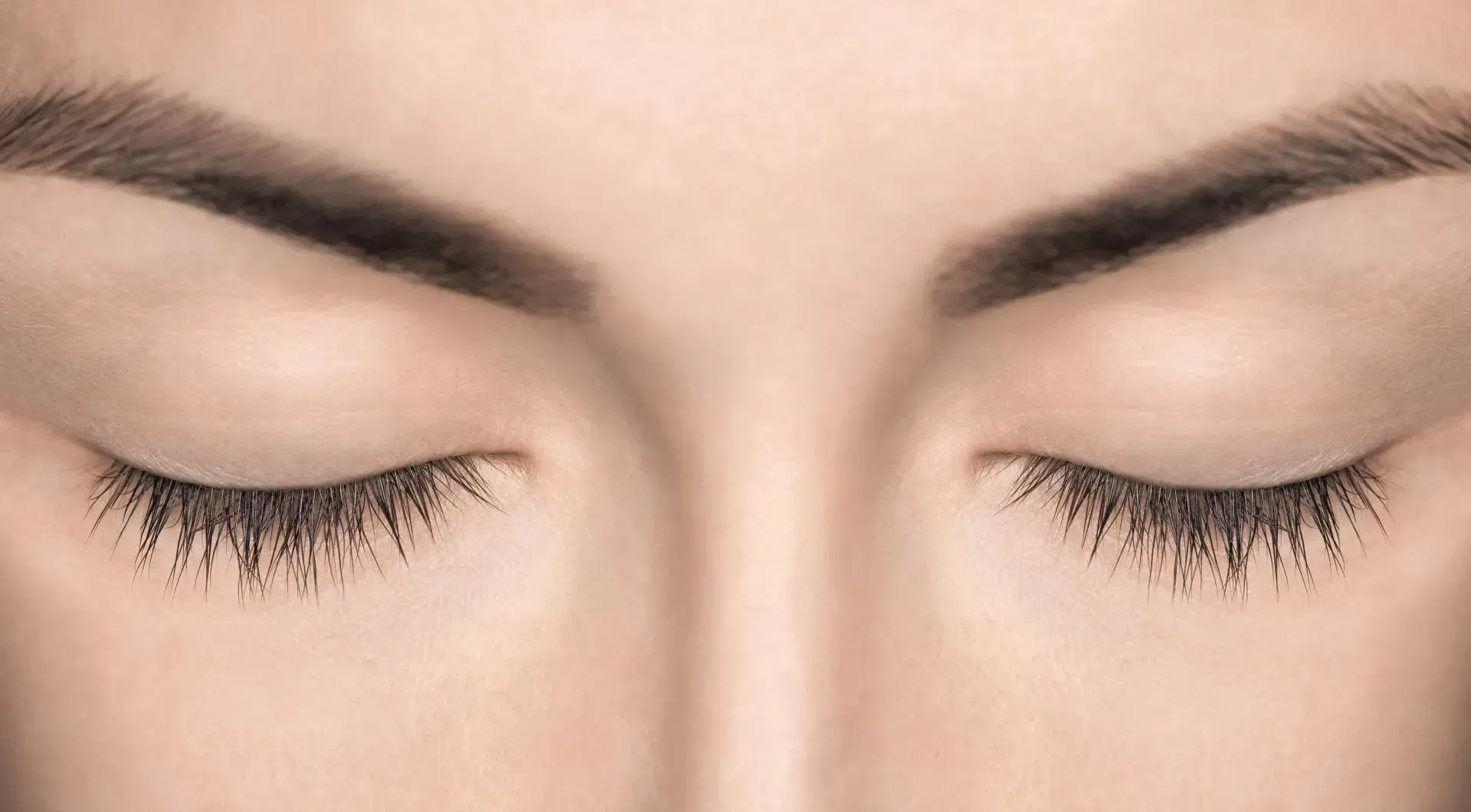 beautiful long and full lashes