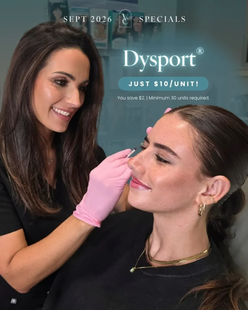 Dysport® — $10 Per Unit, September Only