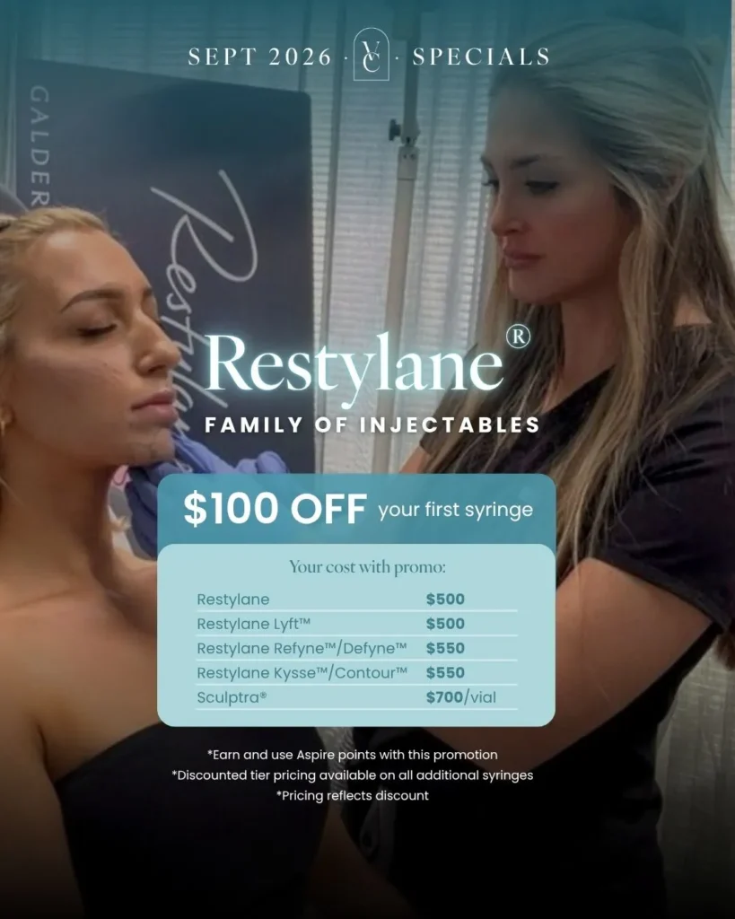 $100 Off Your First Restylane® Syringe — September Only